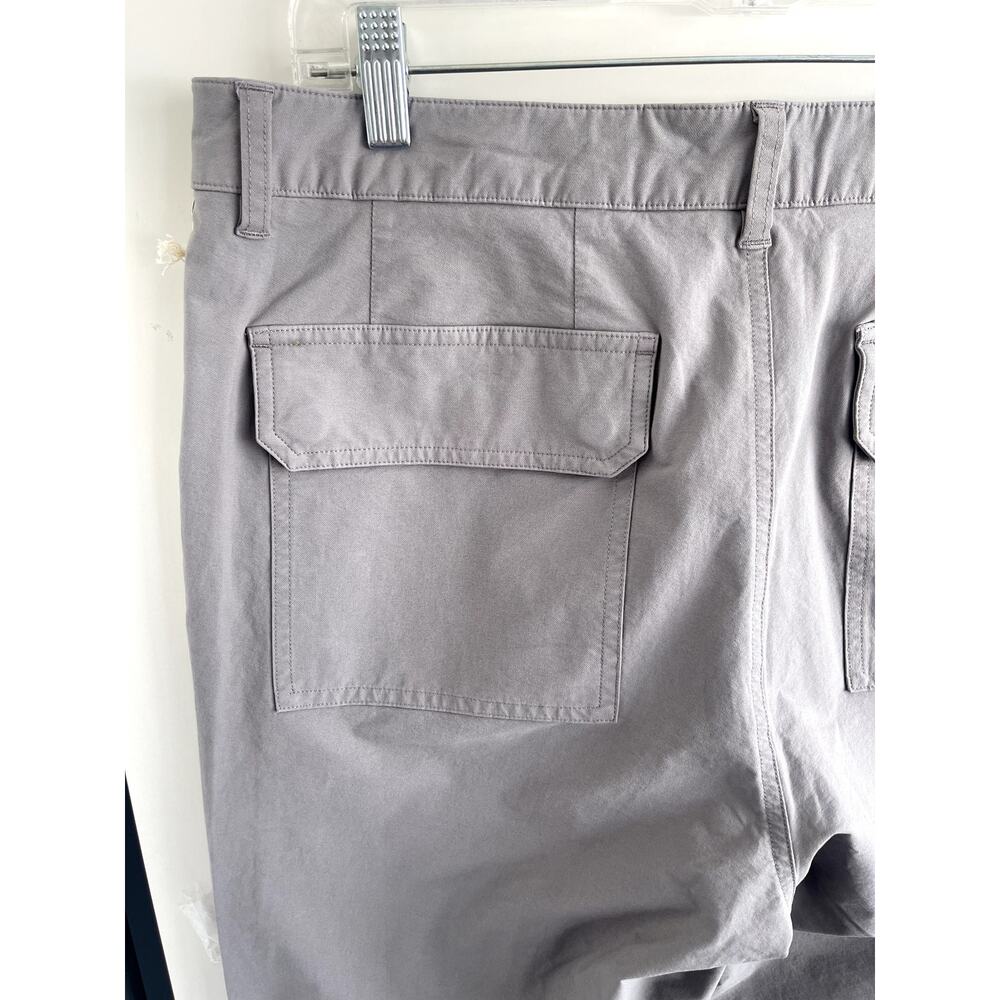 Vuori Sz 33 Barren Classic Fit Pant Gray Cotton Pockets Stretch Utility Casual - Picture 8 of 13